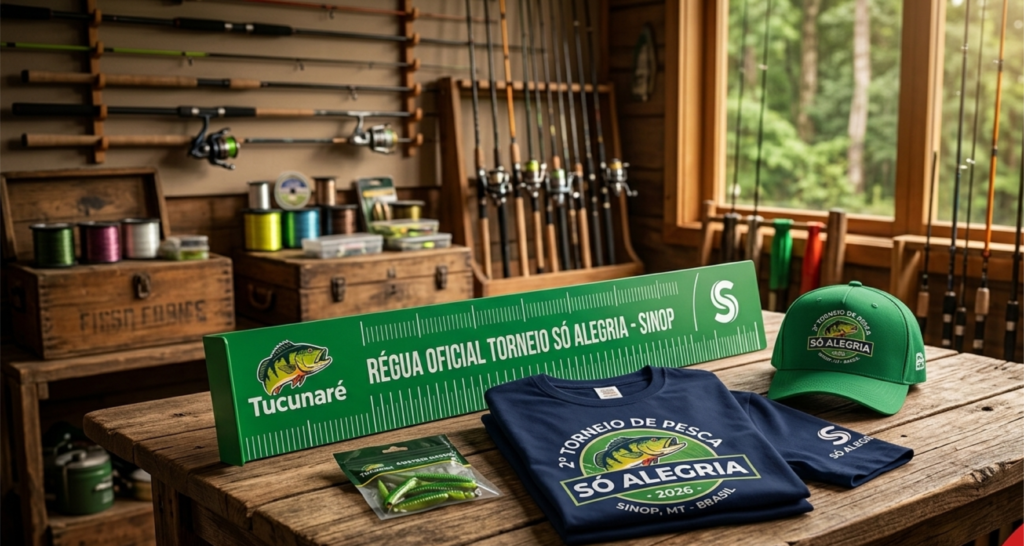 Kit Pescador do Torneio de Pesca